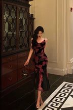 Gorgeous Mermaid Spaghetti Straps Pink Date Night Dresses Prom Dress Long Birthday Outfits