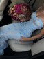 Gorgeous Mermaid Spaghetti Straps Satin Applique Long Prom Dresses Prom Dresses