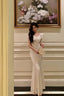 Gorgeous Mermaid Straps Date Night Dresses White Lace Prom Dress Long Birthday Outfits