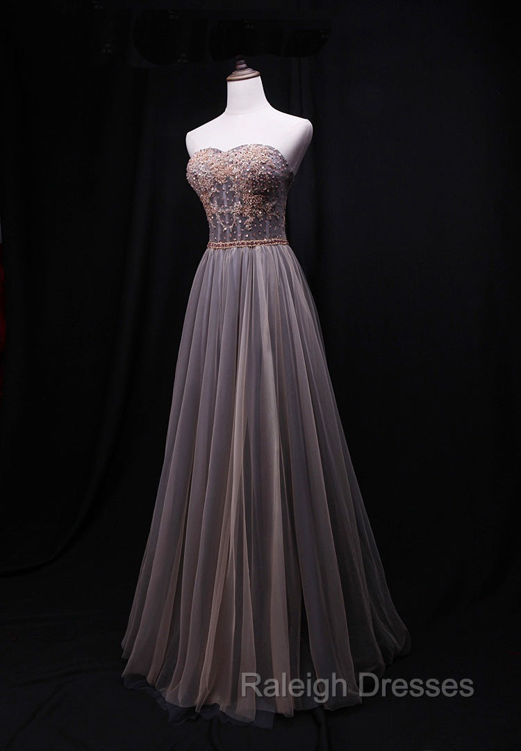 Gorgeous Tulle Sweetheart Long Prom Dress, New Party Dress Main image