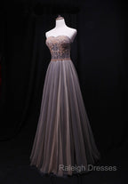 Gorgeous Tulle Sweetheart Long Prom Dress, New Party Dress
