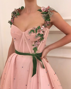 Gorgeous Unique Prom Dress A-Line Prom Dresses Tulle Prom Dresses