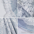 Gray Lace Hoco Dress Short Homecoming Dresses