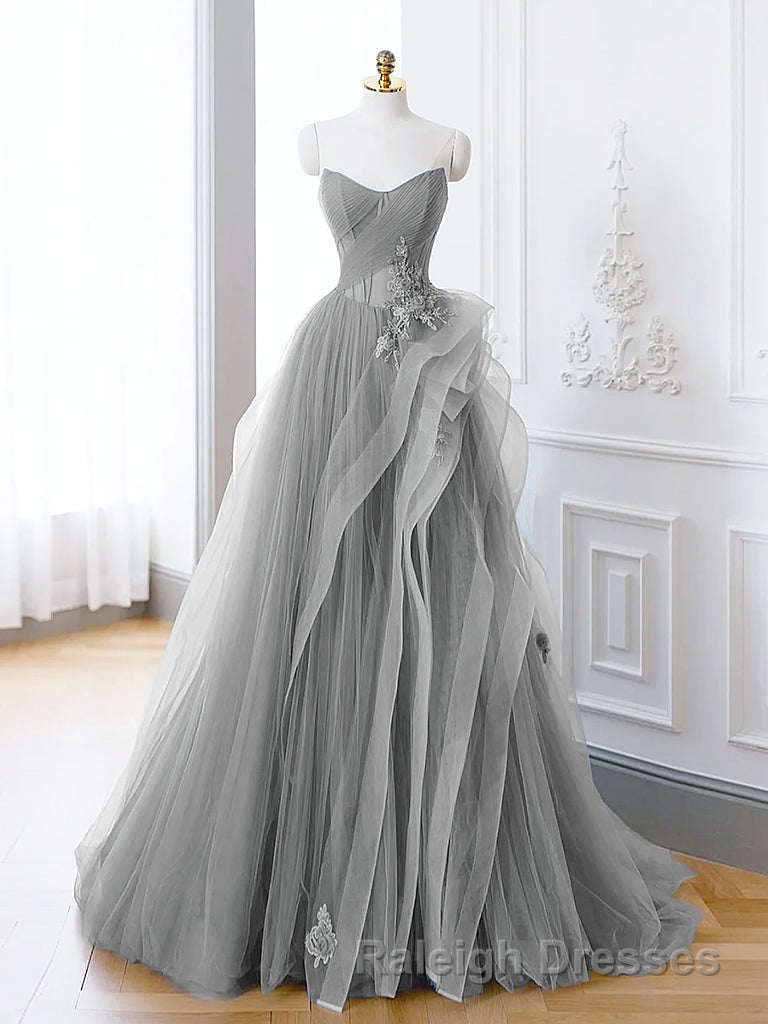 Green A Line Off Shoulder Prom Dresses Long Lace Long Prom Dresses