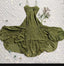 Green Prom Dress, Chiffon Formal Gowns, New Prom Dress