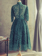 Green Lace Short Prom Dresses Green Lace Homecoming Dresses