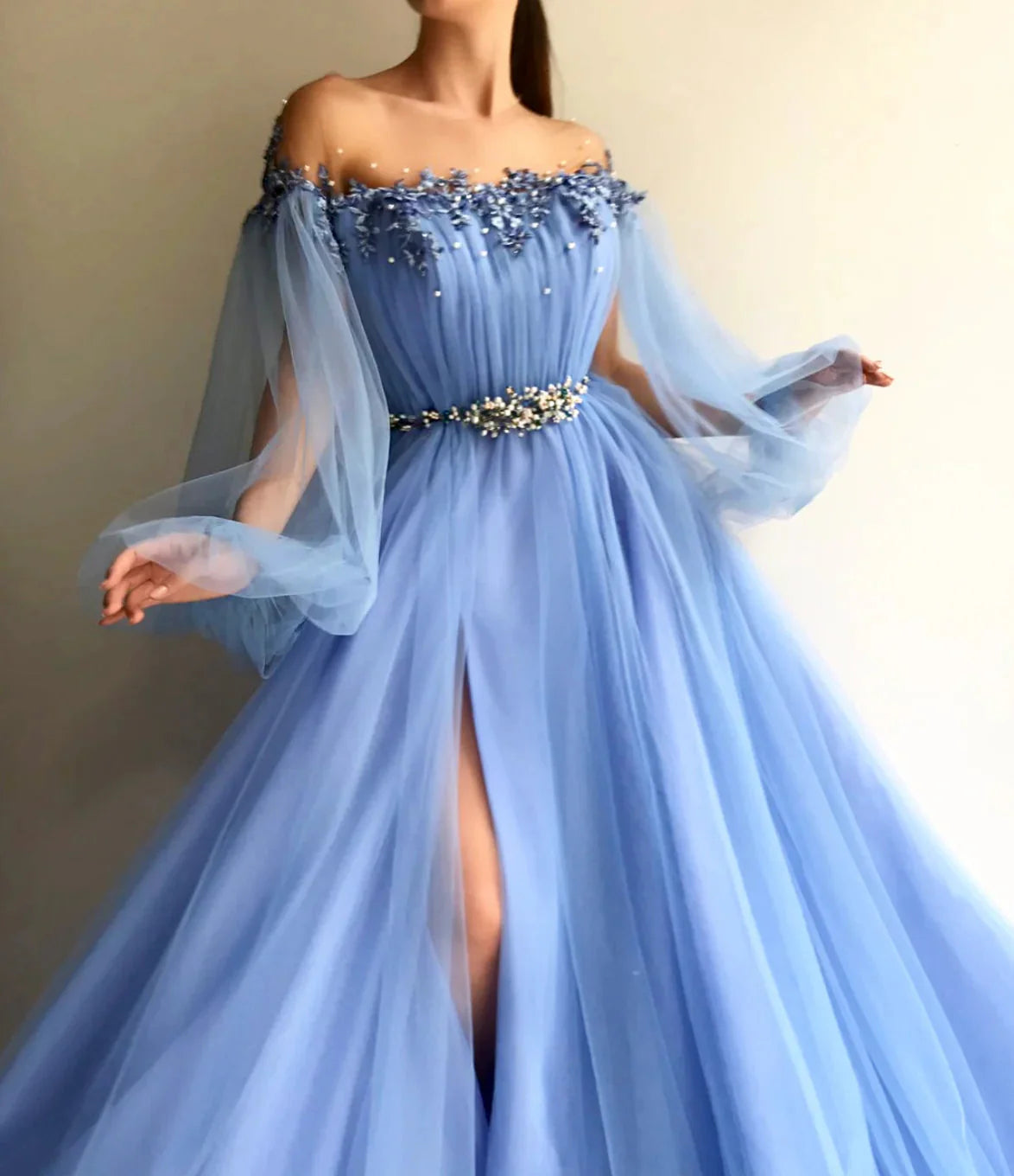 Blue/Green New Fashion Evening Dress Prom Gown Main image