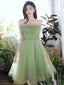 Green Tulle Short Prom Dress, Green Homecoming Dresses