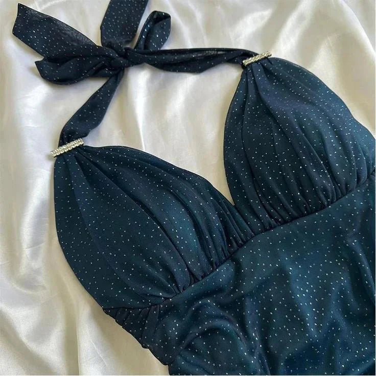 Burgundy Red/Indigo/Navy Blue Shiny Elegant Strappy Long Tulle Ball Gown Evening Dress Birthday Party Dress