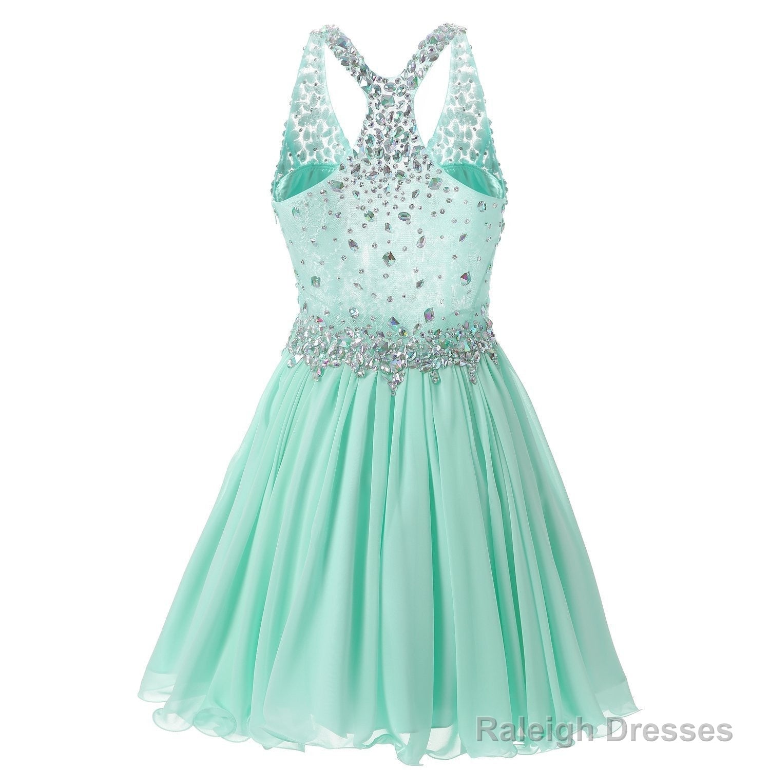 Homecoming Dress Beaded Bodice