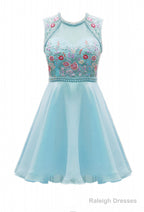 Homecoming Dress  Pink Beadings