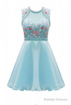 Homecoming Dresses Pink Beadings