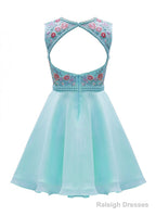 Homecoming Dresses Pink Beadings