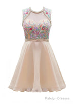 Homecoming Dress  Pink Beadings