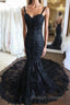 Hot Black Lace Prom Dress Uk Straps Mermaid Simple Wedding Dresses