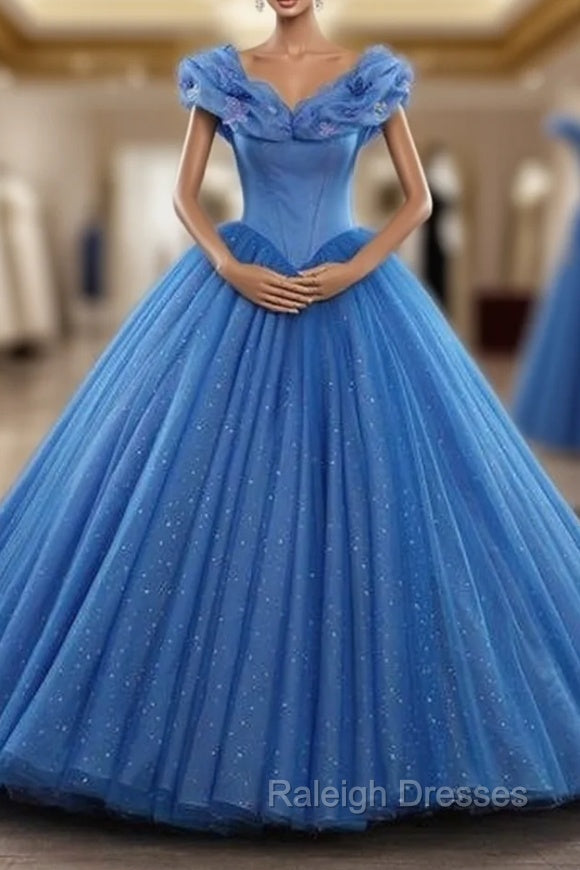 Ice Organza Ball Gowns Cinderella Dresses