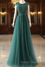 Lace And Tulle Beautiful Bridesmaid Dresses Elegant Prom Dresses
