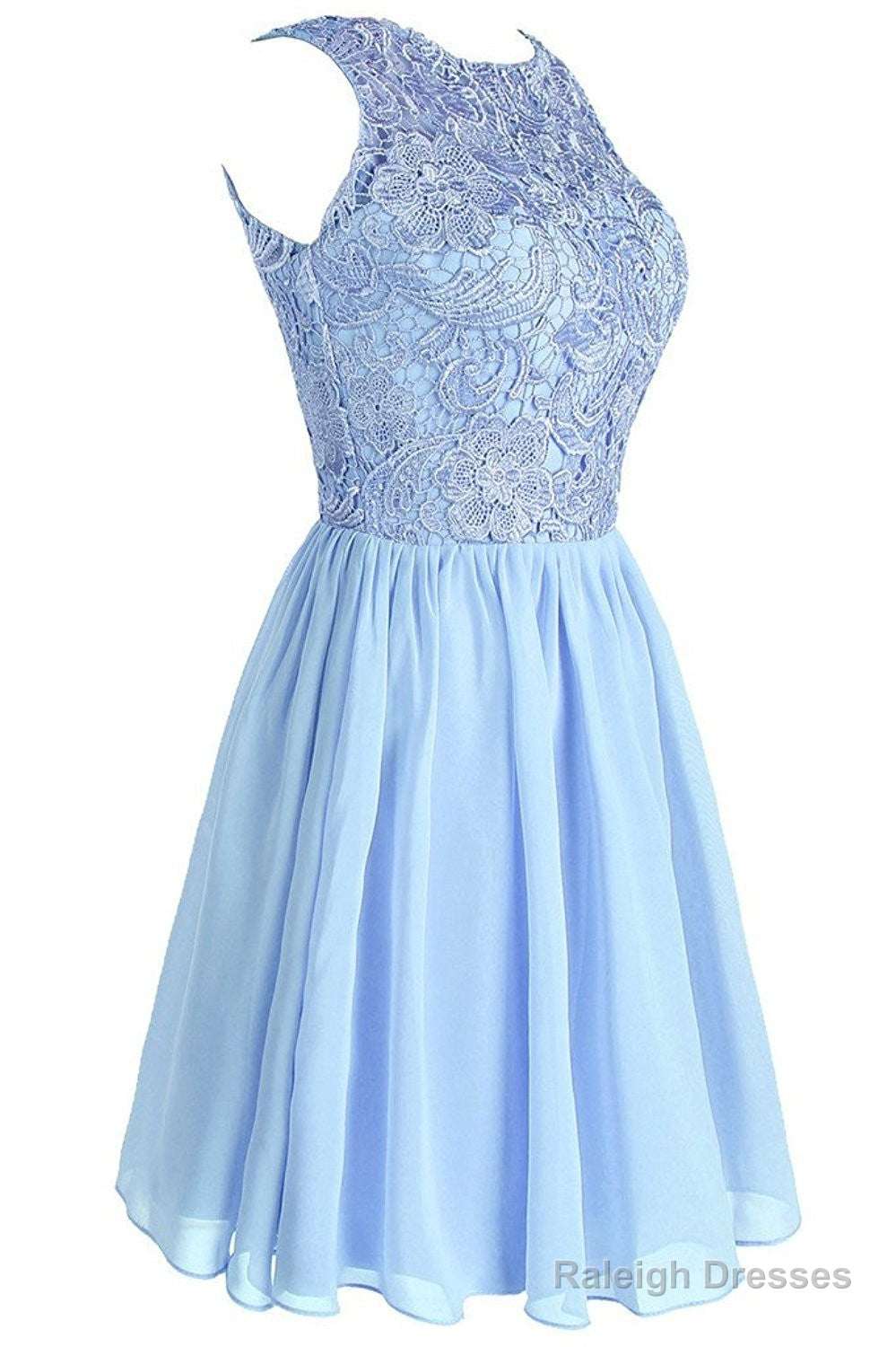 Lace Bridesmaid Formal Short Homecoming Dress Secondary image