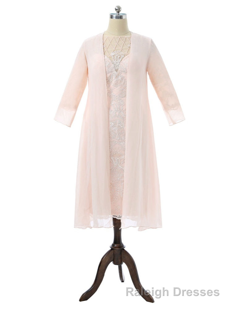 Lace Pearls Groom Formal Short Mother Dresses For Wedding Main image