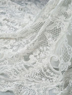 Lace Wedding Dress Mermaid Sweetheart Strapless Sleeveless Floor Length With Train Bridal Dresses