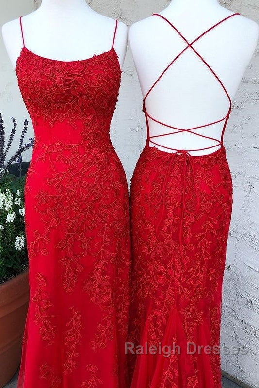 Lavender Lace Corset Prom Dresses Mermaid Scoop  Evening Dress With Beading