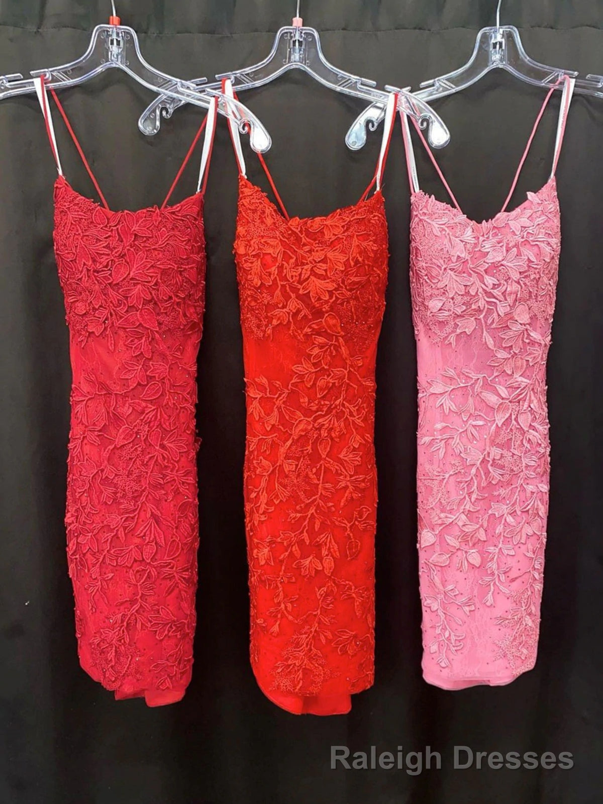 Lavender Lace Short Homecoming Dresses,Backless Hoco Dress Main image