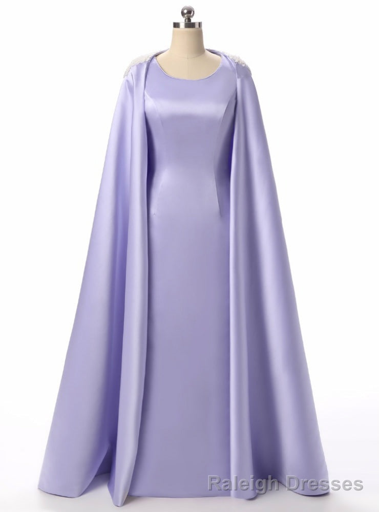 Lavender Satin Pearls Mermaid Mother Of The Bride Dresses Main image