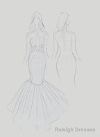 2026 Silver Long Sleeve Mermaid/Trumpet Lace and Tulle Prom Dresses