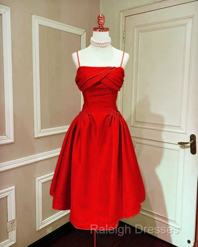 Lemon Yellow Satin Midi Bridesmaid Dresses Secondary image