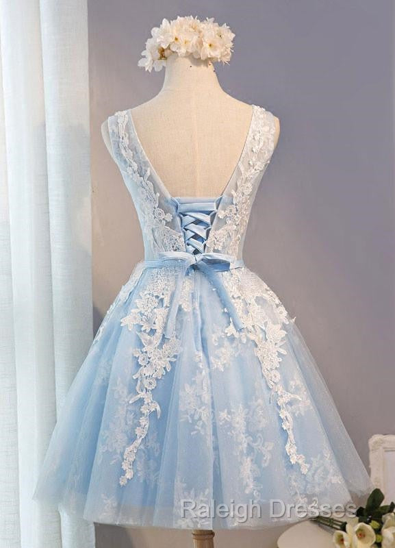 Light Blue Short Homecoming Dress Lovely Prom Dresses Prom Gowns
