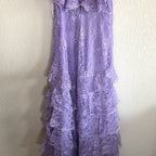 Lilac Lace Prom Dresses Long Prom Dresses 21Th Birthday Outfits