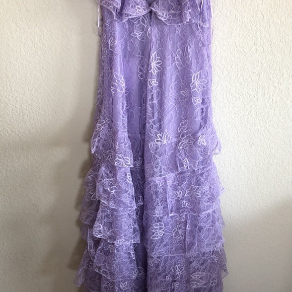 Lilac Lace Prom Dresses Long Prom Dresses 21Th Birthday Outfits