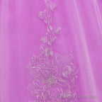 Lilac Off the Shoulder Quinceanera Dress Ball Gowns with Appliqued
