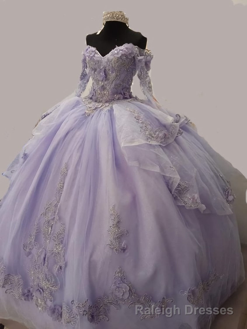 Lilac Princess Ball Gown Quinceaera Dress Sweet 16 Dress Main image