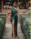Long Prom Dress Green Prom Dress