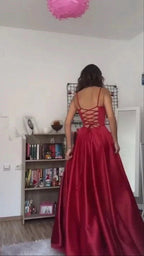 Long Red Prom Dresses