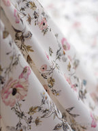 Long Sleeves Floral Long Prom Dresses, Long Sleeves Formal Evening Dresses