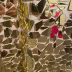 Long Spaghetti Straps Mermaid Slit Prom Dress Long Prom Dress