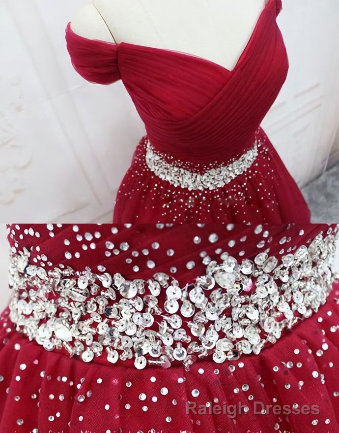 Lovely High Quality Formal Dress , Handmade Off Shoulder Homecoming Dress