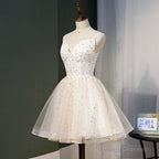 Lovely Ivory Sweetheart Straps Short Homecoming Dress Party Dress, Short Formal Dresses