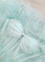 Lovely Sweethart Tulle Long A-Line Formal Dress, Light Blue Tulle Prom Dress