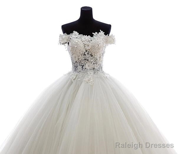 Lovely Tulle Ball Gowns Sweetheart Lace Applique Prom Dresses Quinceanera Dress