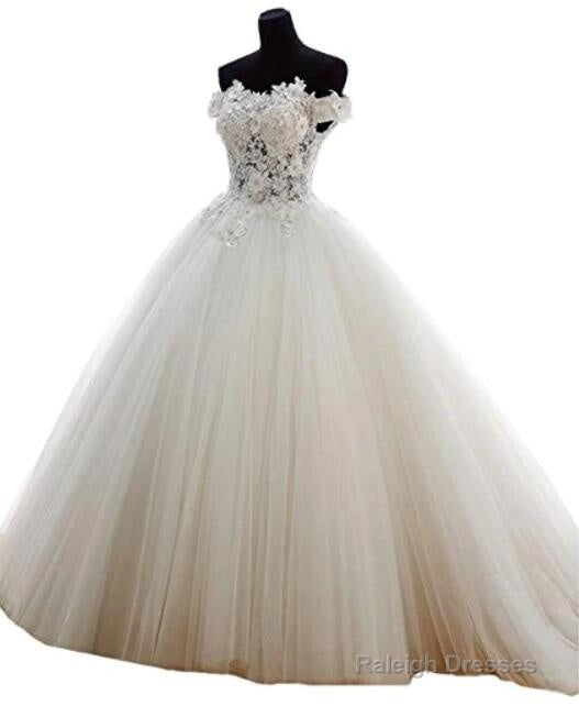 Lovely Tulle Ball Gowns Sweetheart Lace Applique Prom Dresses Quinceanera Dress