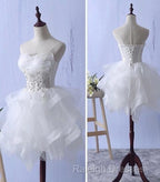 Lovely Tulle Short Prom Dresses Cute Teen Junior Prom Dresses