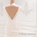 Luxurious Off the Shoulder Mermaid Wedding Dress New Arrival Lace AppliquesBridal Gowns