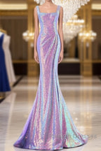 Luxurious Shiny Long Sequin Prom Dress