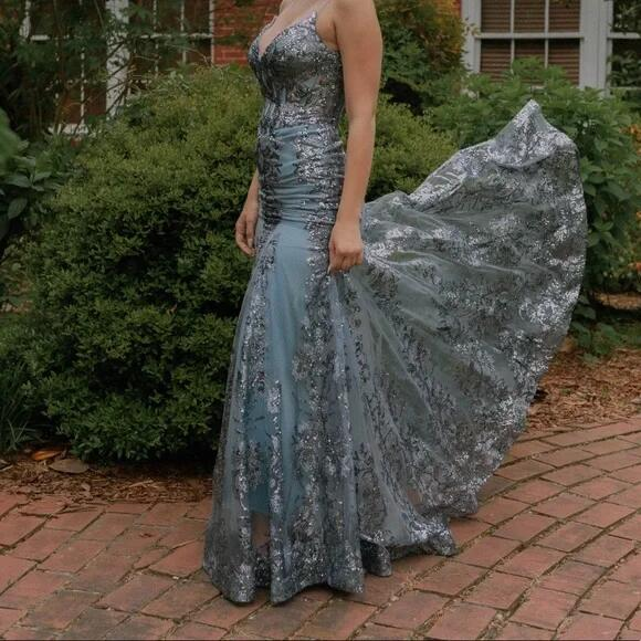 Luxury Mermaid Black Girl Prom Dresses Long Birthday Outfit
