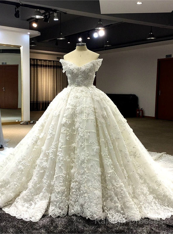 Luxury Soft tulle hand made flower Off Shoulder Beads Crystal Main image