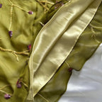 Mermaid Floral Chiffon Evening Prom Dresses