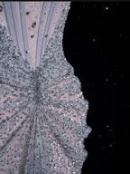 Mermaid Gownse??? Off The Shoulder Tulle Sequins Prom Dresses Long For Prom Events &Quinceanera